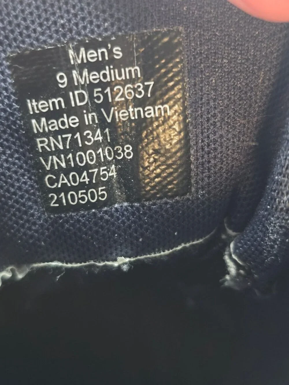 L.L. Bean Men's Mountain Classic Waterproof Hiking Boots Saddle / Navy Size 9M